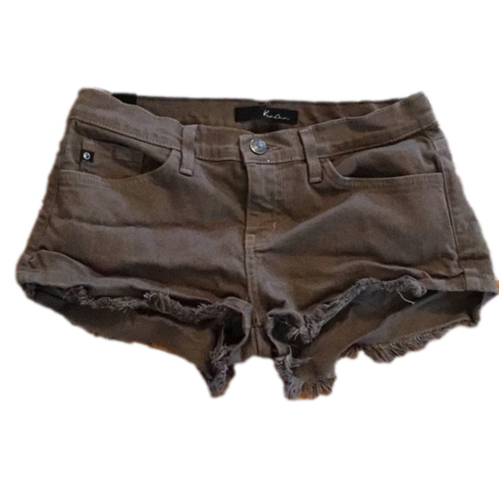 KANCAN. Green short shorts. Women’s size 27